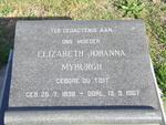 MYBURGH Elizabeth Johanna nee DU TOIT 1898-1967