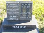 NAUDE Elsie Sophia 1916-2004