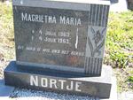 NORTJE Margrietha Maria 1963-1963