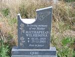 QIBI Mathapelo Wilhelmina 1919-2003