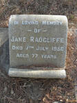 RADCLIFFE Jane -1956