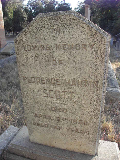 SCOTT Florence Martin -1955