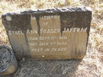 JAFFRAY Ethel Ann Fraser 1921-1942