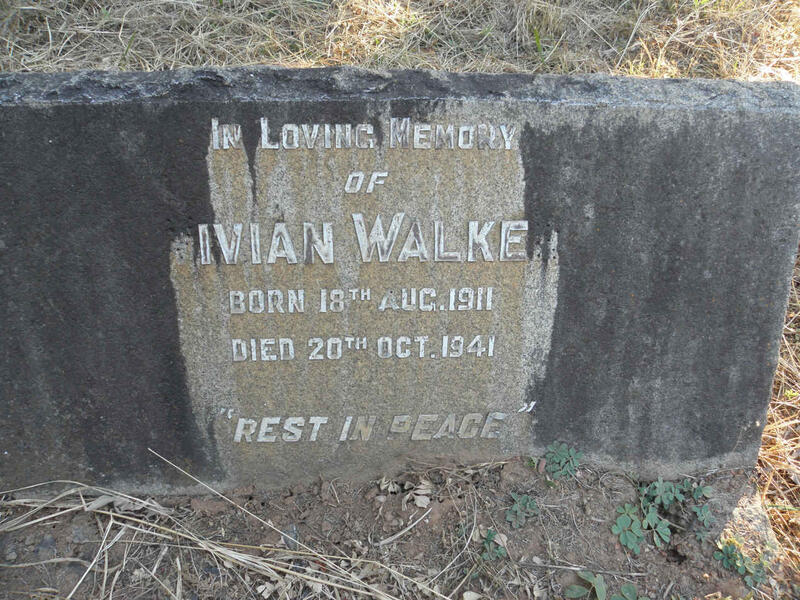WALKER Vivian 1911-1941