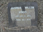 GROVE Jacobus Willem 1913-1931