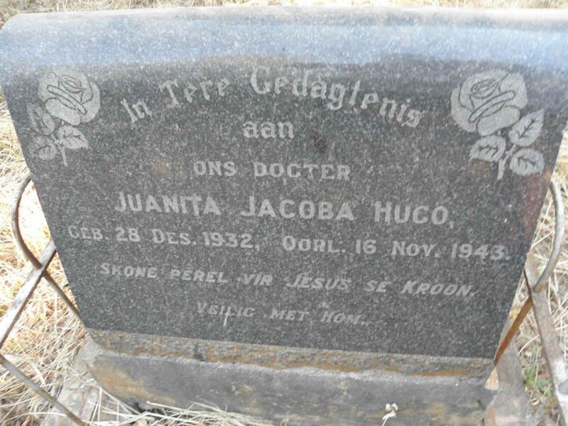HUGO Juanita Jacoba 1932-1943
