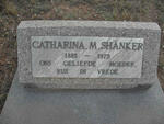 SHANKER Catharina M. 1885-1975