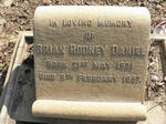 DANIEL Brian Rodney 1931-1957