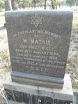 MATHIS W. 1894-1958