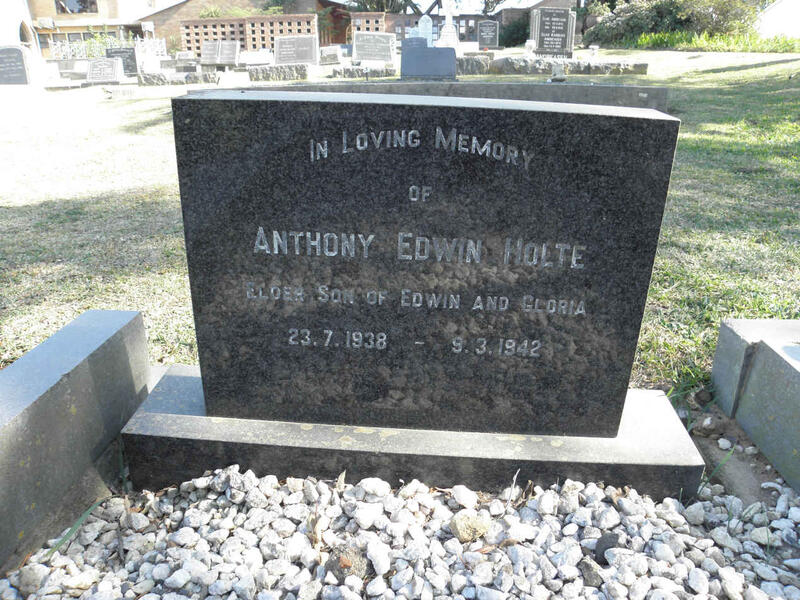 HOLTE Anthony Edwin 1938-1942