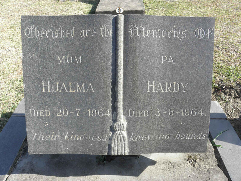 ? Hardy -1964 & Hjalma -1964