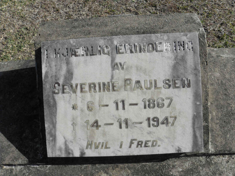 PAULSEN Severine 1867-1947