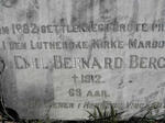 BERG Emil Bernard -1912