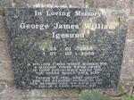 IGESUND George James William 1936-2005