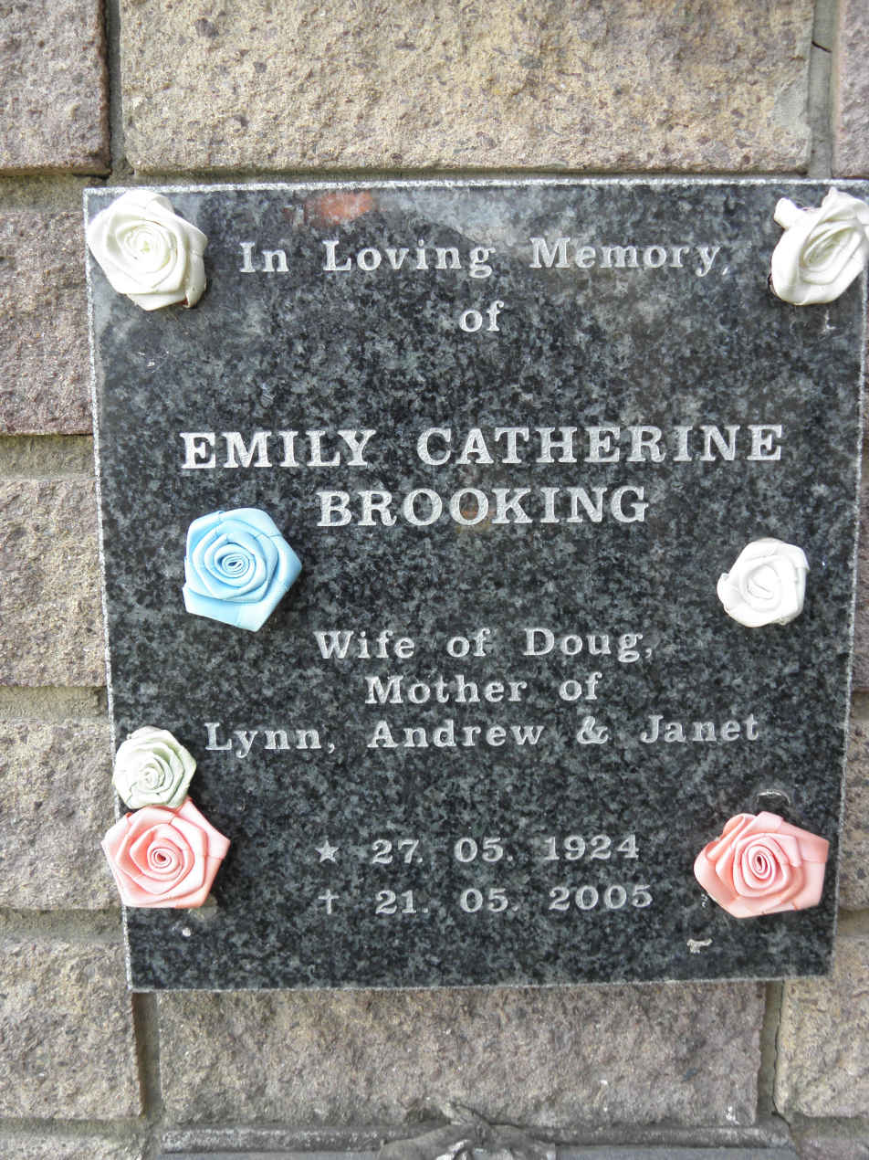 BROOKING Emily Catherine 1924-2005