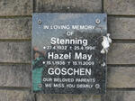 GOSCHEN Stenning 1932-1994 & Hazel May 1936-2009