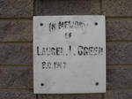 GREEN Laurel I. 1917-1991