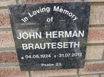 BRAUTESETH John Herman 1924-2012