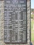 01. British Military Memorial plaques / Britse militêre gedenkplate