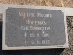 HOFFMAN Valerie Mildred neé BURMEISTER 1900-1975