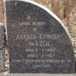 ZIJL Alfred Edward, van 1884-1957