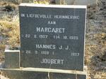 JOUBERT Hannes J.J. 1928-1987 & Margaret 1937-1985