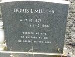 MULLER Doris I. 1907-1984