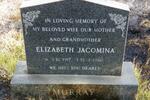 MURRAY Elizabeth Jacomina 1917-1986