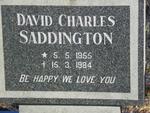 SADDINGTON David Charles 1955-1984
