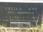 UYS Sheila nee BROMWICH 1908-1990 :: ESCH Marion, NELSON 1934-2011