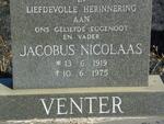 VENTER Jacobus Nicolaas 1919-1975