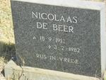 BEER Nicolaas, de 1913-1982