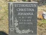 ESTERHUIZEN Christina Johanna 1957-1978