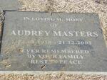MASTERS Audrey 1918-2002