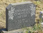 MEYER Gerhardus Cornelius 1910-1981