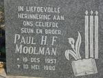 MOOLMAN Paul H.F. 1957-1980