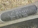RAATH A.P. 1925-1982