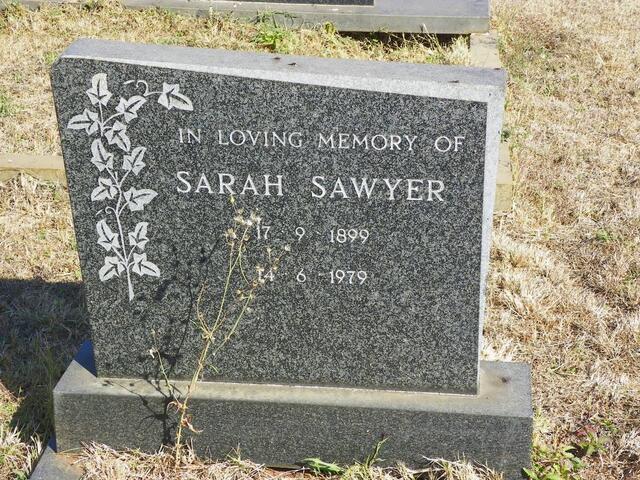 SAWYER Sarah 1899-1979