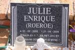 ENRIQUE Julie 2008-2009