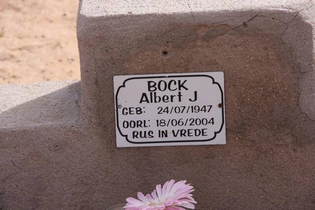 BOCK Albert J. 1947-2004