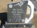 ? Gesie Maria Susanna 1899-1986