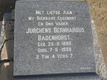BADENHORST Jurchens Bernardus 1885-1958