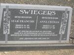 SWIEGERS Izak Francois 1907-1992 & Anna Cecilia 1907-1995