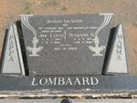 LOMBAARD Jan Louis 1913-1980 & Susanna H. 1913-2010