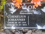 VLOK Cornelius Johannes 1929-2014
