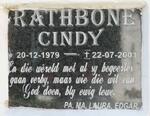RATHBONE Cindy 1979-2001
