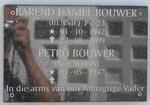 BOUWER Barend Daniel 1942-2009 & Petro SCHÖN 1947-
