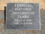 FERREIRA Marthinus Engelbertus 1958-2002
