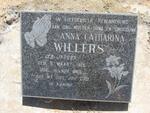 WILLERS Anna Catharina nee JACOBS 1915-1986