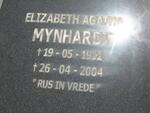 MYNHARDT Elizabeth Agatha 1932-2004
